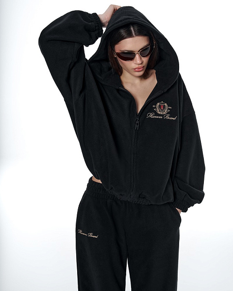 КОСТЮМ “FLEECE ZIP” | ЧЕРНЫЙ