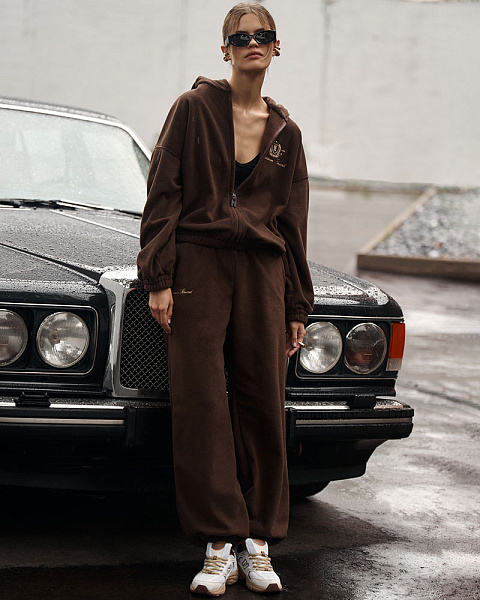 КОСТЮМ “FLEECE ZIP” | ШОКОЛАД