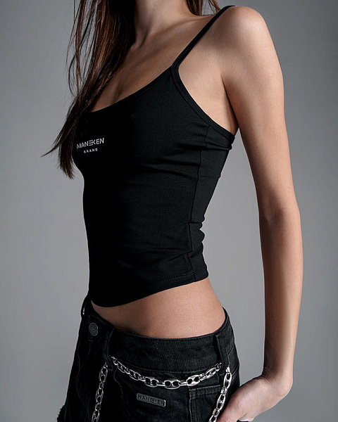 МАЙКА “TANK SLIM FIT” | ЧЕРНЫЙ